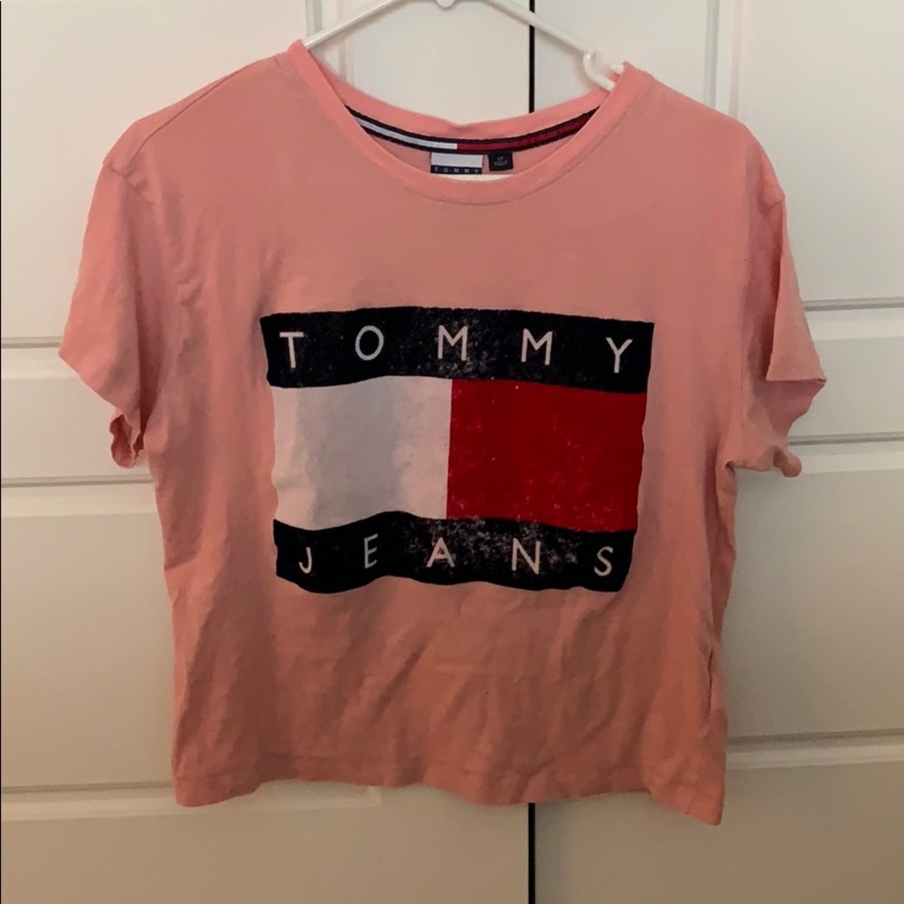 Urban Outfitters Tommy Jean pink t-shirt small.